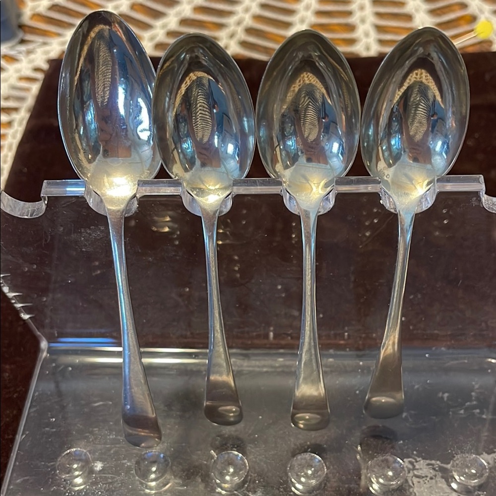 Elegant Nickel Serving Utensils for Dining